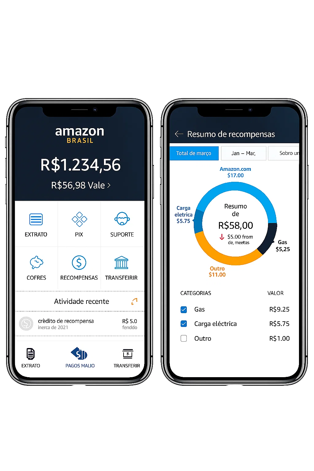 Preview do App Amazon